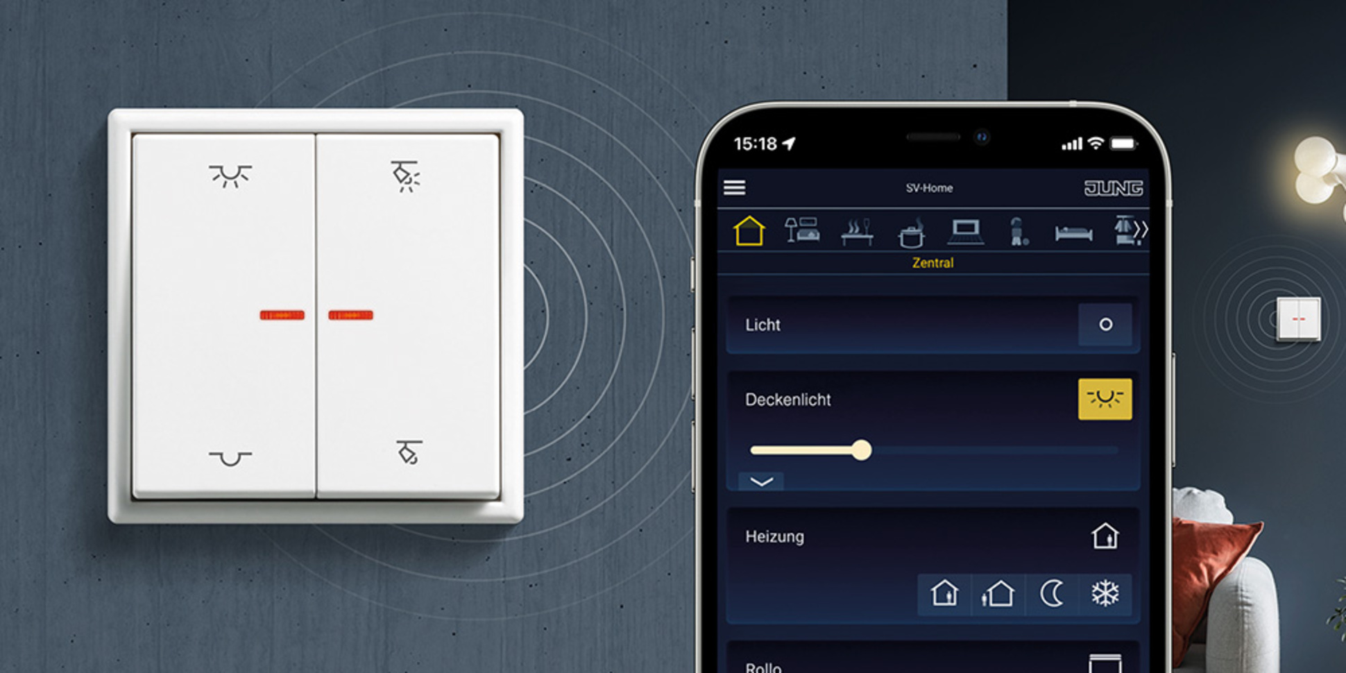 KNX RF Taster bei KB Elektro GmbH in Schwäbisch Hall